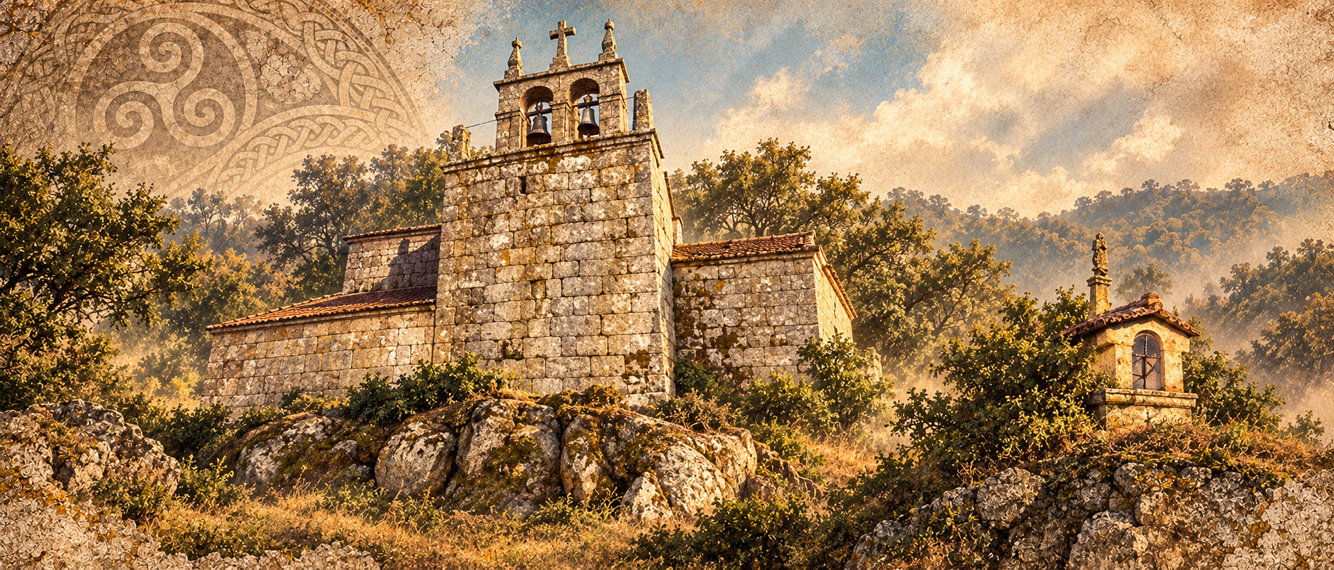 Collage ilustrado: Alcázar de Milmanda